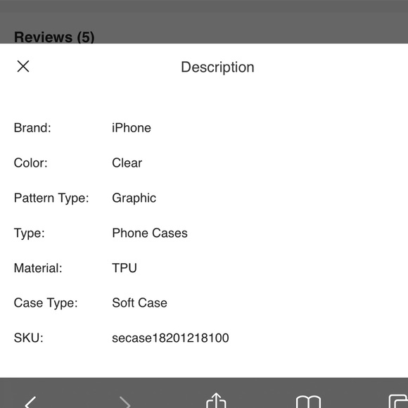 New💕iPhone 11 Pro Max graphic 💋💋💋clear Kiss Case - Picture 4 of 4